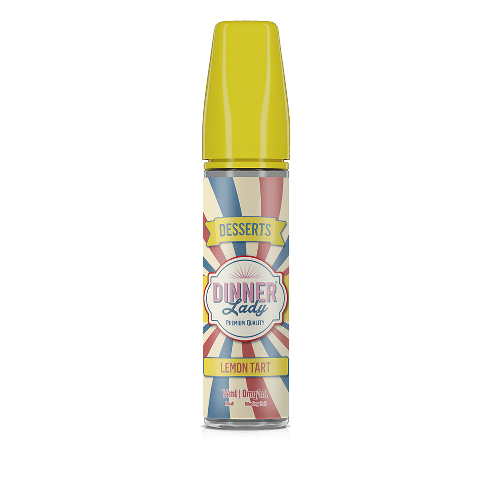Dinner Lady Aroma Longfill - Lemon Tart - 14ml in 60ml Flasche Dinner Lady Aroma Longfill - Lemon Tart - 14ml in 60ml Flasche