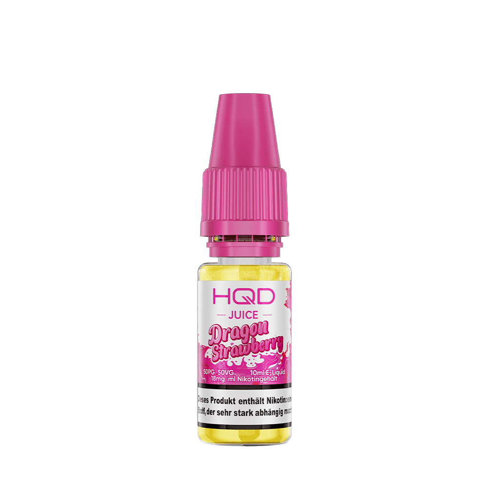 HQD Juice Nikotinsalz - Dragon Strawberry - 10ml Liquid 18mg