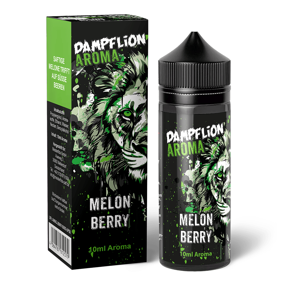 Dampflion Intense Longfill - Melonberry - 10ml Aroma in 120ml Flasche
