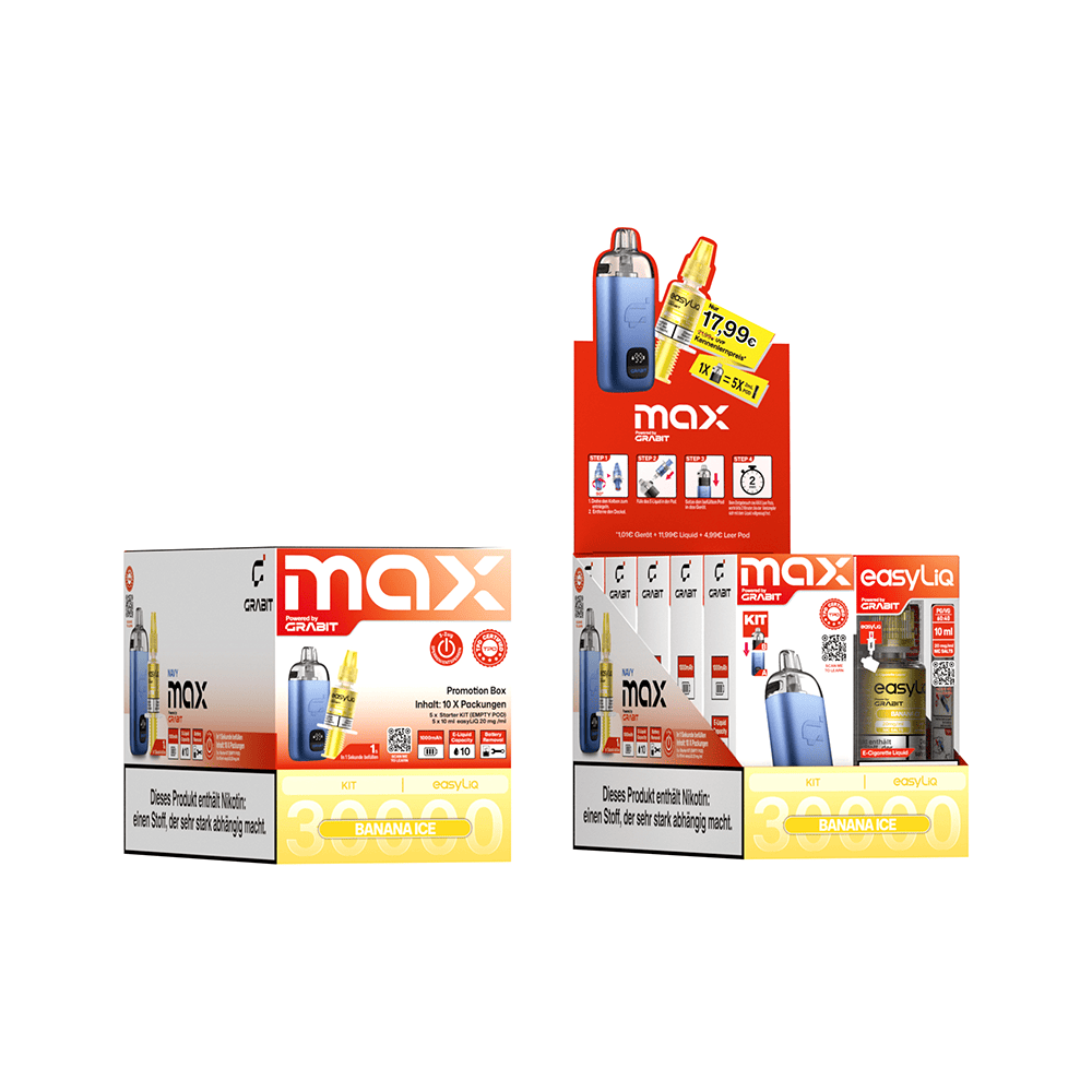 EasyLiQ Promotion Bundle - Banana Ice - 20mg 10ml