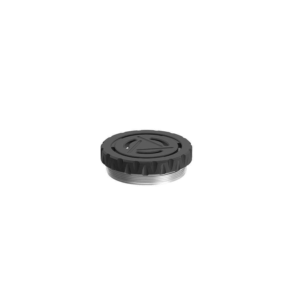 BD Vape Rayden 100 Mod Bottom Cap Black (Triangle)