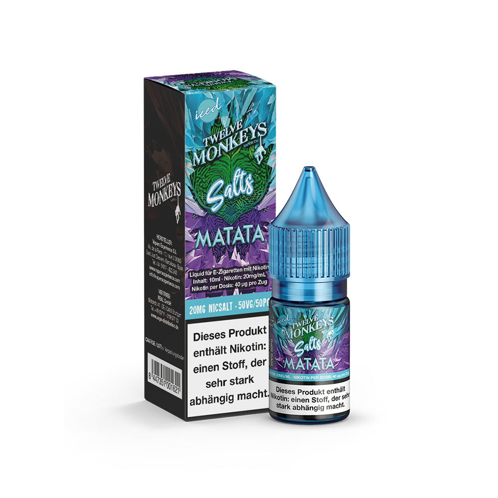 Twelve Monkeys Nikotinsalz - Matata - 10ml Liquid 20mg