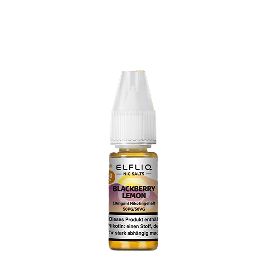 Elfliq by Elfbar Nikotinsalz - Blackberry Lemon - Liquid 20mg 10ml | 20 mg | ELQ220 Elfliq by Elfbar Nikotinsalz - Blackberry Lemon - Liquid 20mg 10ml | 20 mg | ELQ220