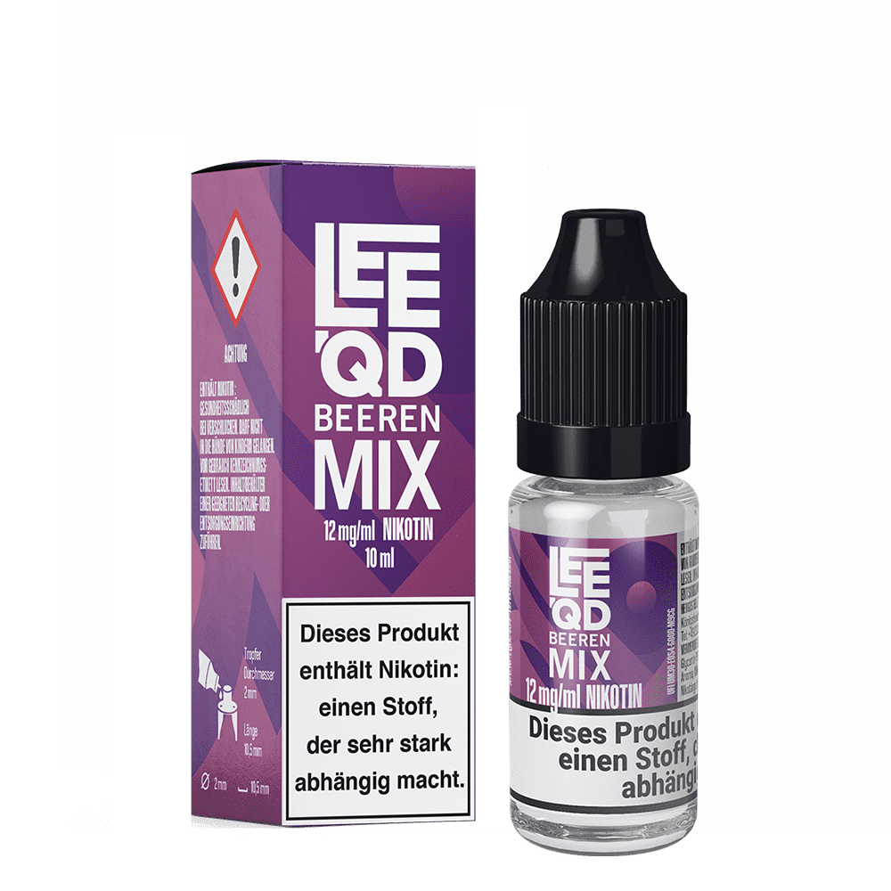 LEEQD Liquid - Crazy Beeren Mix - 12mg 10ml LEEQD Liquid - Crazy Beeren Mix - 12mg 10ml