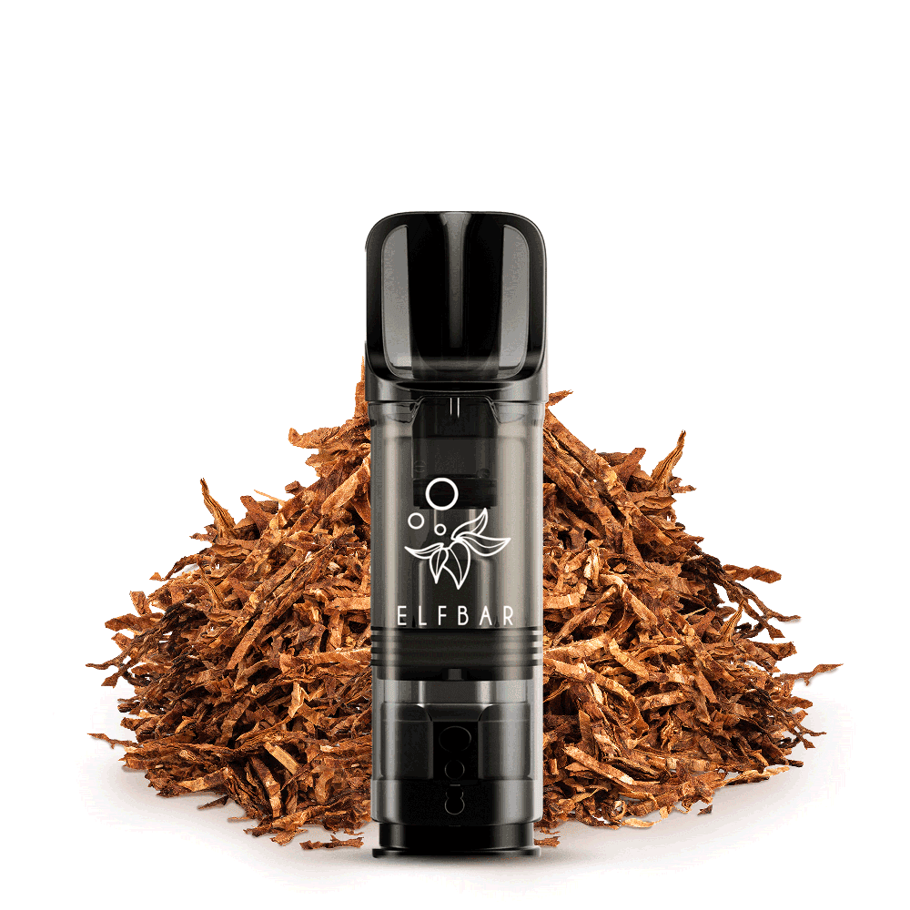 2x Elfbar Elfa Einweg Pod - Golden Tobacco - 20mg Nikotinsalz 2ml 2x Elfbar Elfa Einweg Pod - Golden Tobacco - 20mg Nikotinsalz 2ml