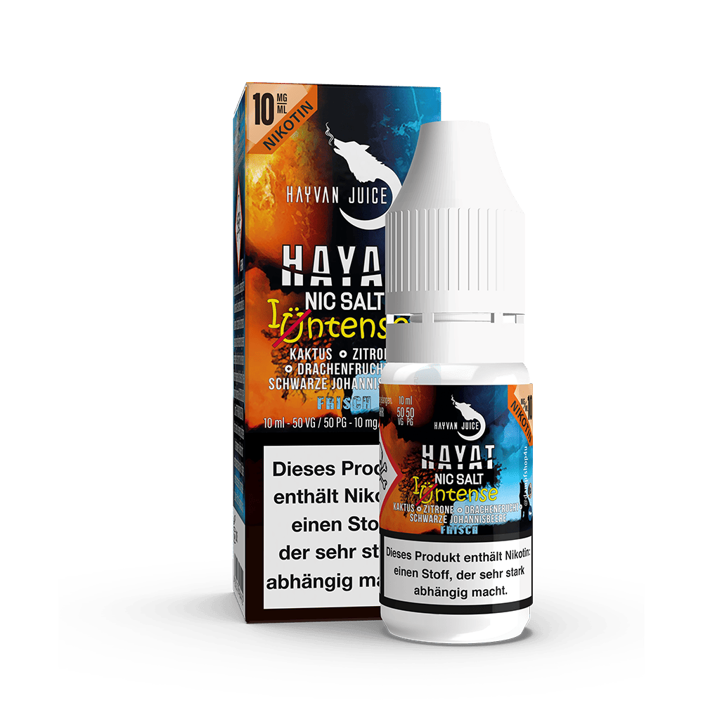 Hayvan Juice Intense Nikotinsalz - Hayat - Liquid 10mg 10ml