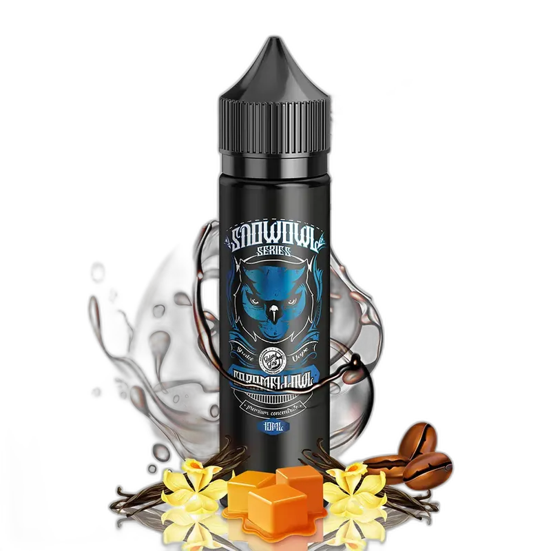 Snowowl Aroma Longfill - Caramell Owl - 10ml in 60ml Flasche
