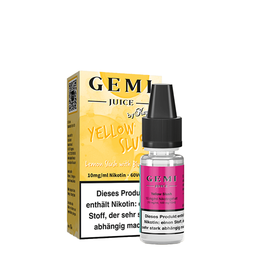 Gemi Juice Nikotinsalz - Yellow Slush - 10mg Liquid 10ml