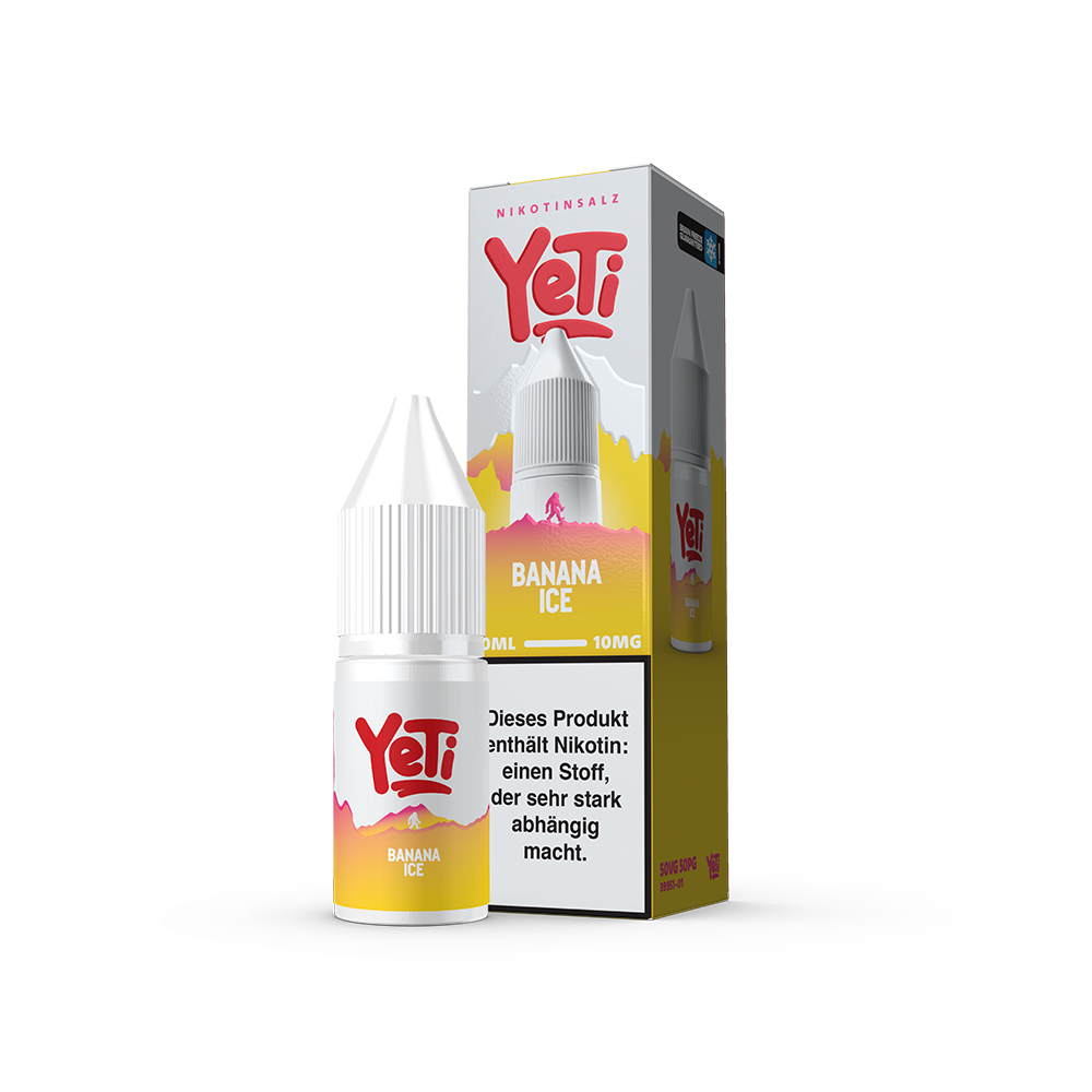 Yeti Summit Nikotinsalz - Banana Ice - Overdosed 10ml Liquid 10mg