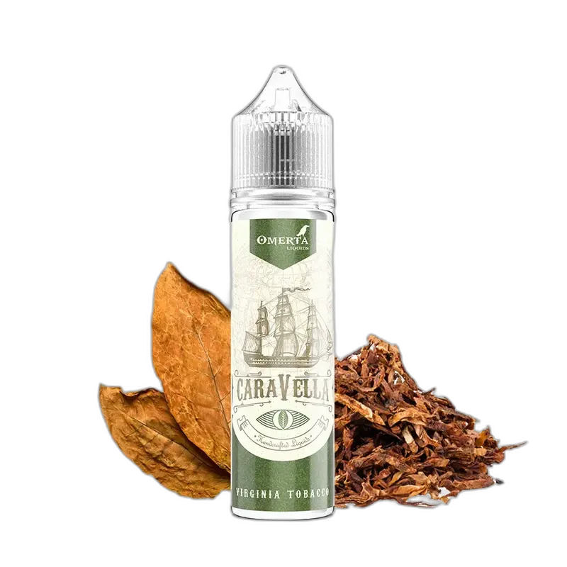 Omerta Aroma Longfill - Caravella Virginia Tobacco - 10ml Aroma in 60ml Flasche