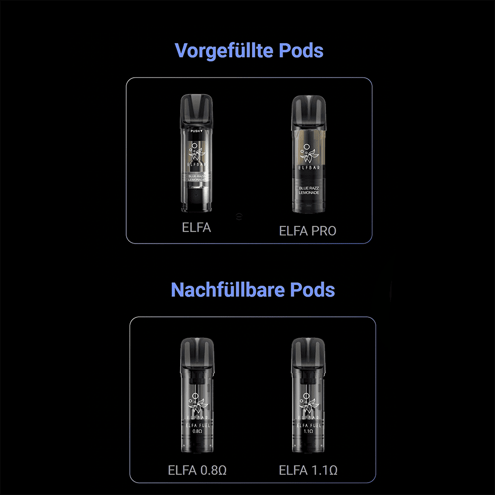 Elfbar Elfa Master Gerät Lunar Silver