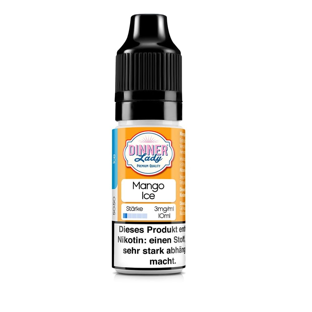 Dinner Lady Liquid - Mango Ice - 50/50 10ml 3mg