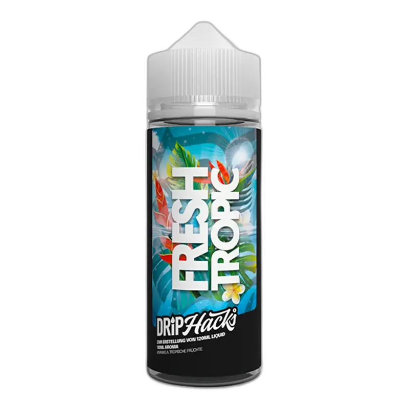 Drip Hacks Longfill - Fresh Tropic - 10ml Aroma in 120ml Flasche