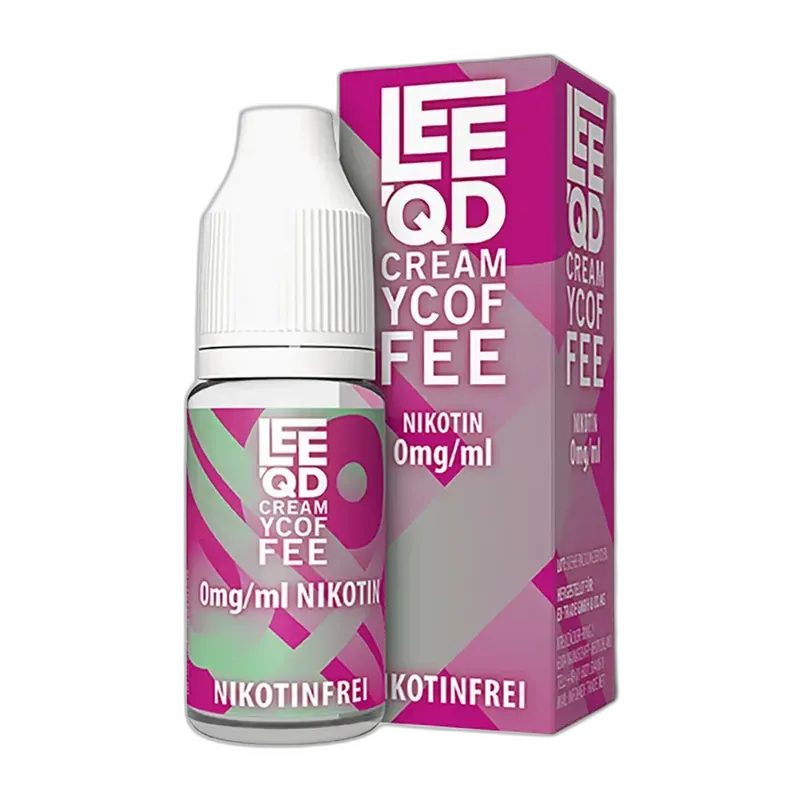 LEEQD Crazy Creamy Coffee 10ml 0mg Liquid