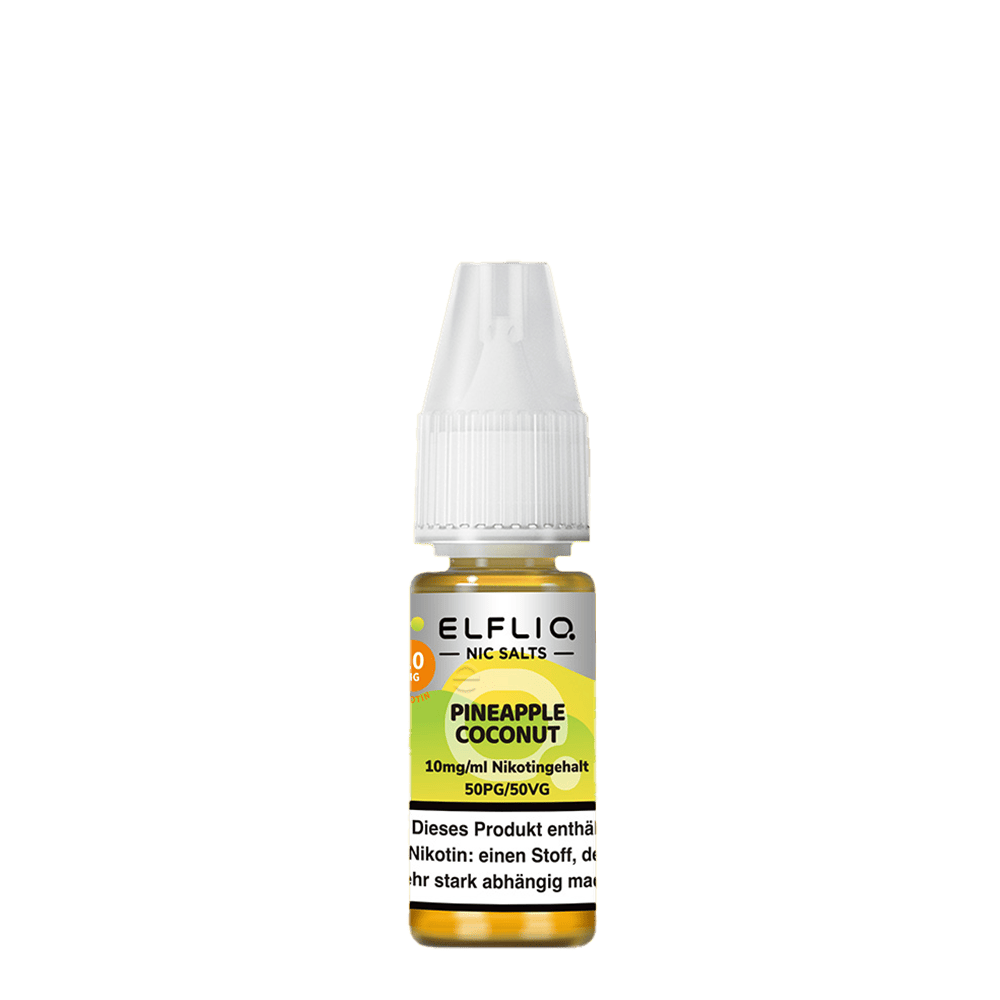 Elfliq by Elfbar Nikotinsalz - Pineapple Coconut - Liquid 10mg 10ml