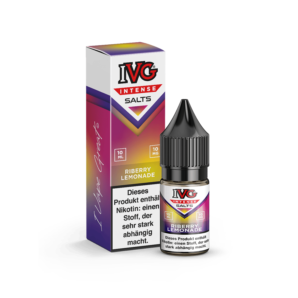 IVG Intense Nikotinsalz - Riberry Lemonade - Liquid 10mg 10ml
