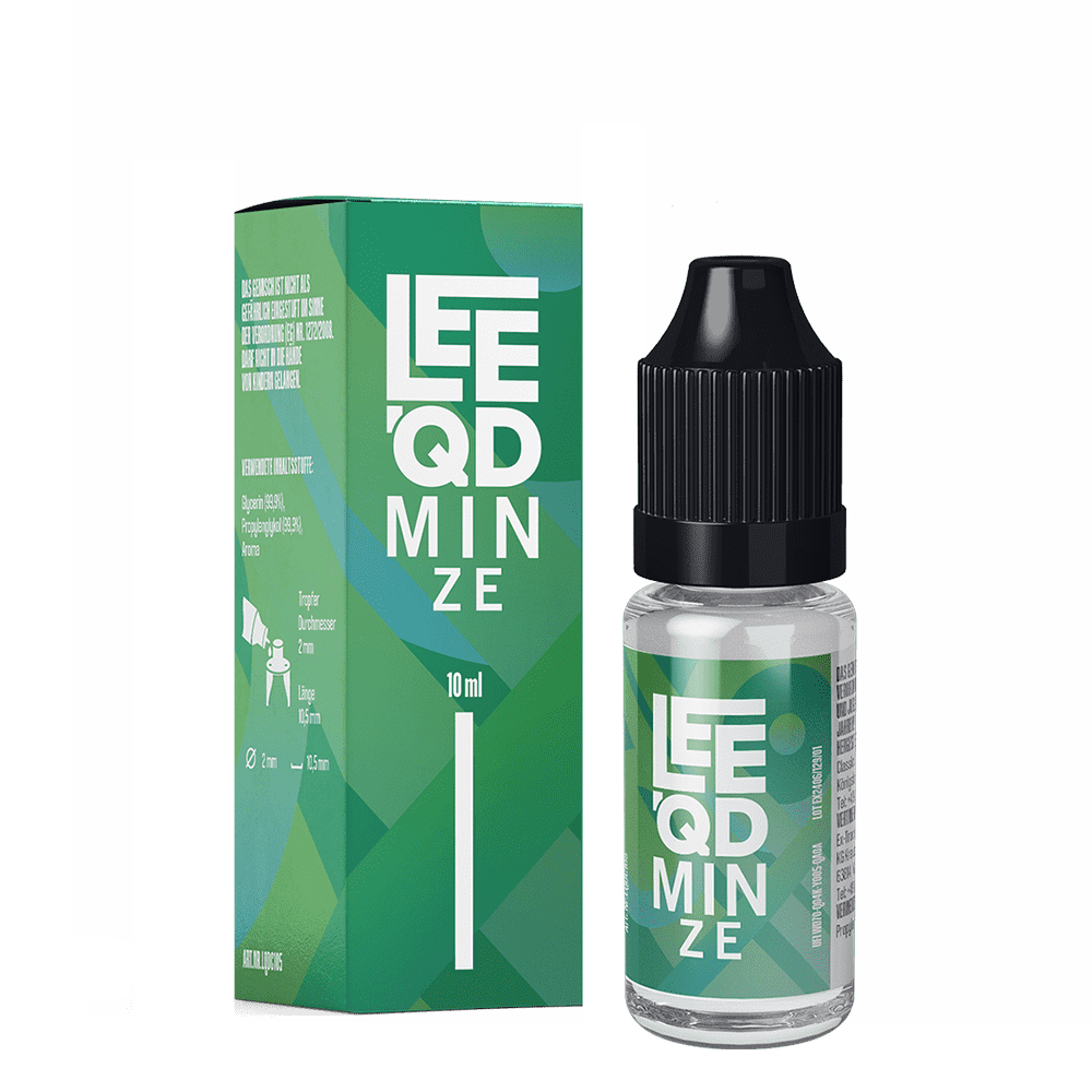LEEQD Liquid - Fresh Minze - 0mg 10ml