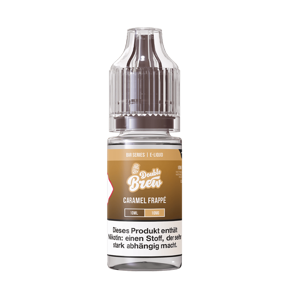 Double Brew Nikotinsalz - Caramel Frappe - 10ml Liquid 10mg