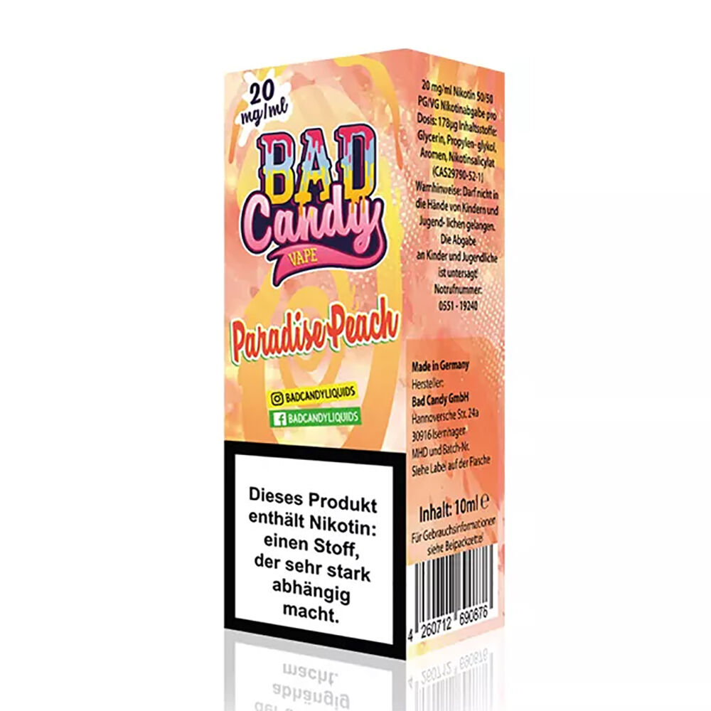 Bad Candy Nikotinsalz - Strawberry Splash - 10ml Liquid 10mg