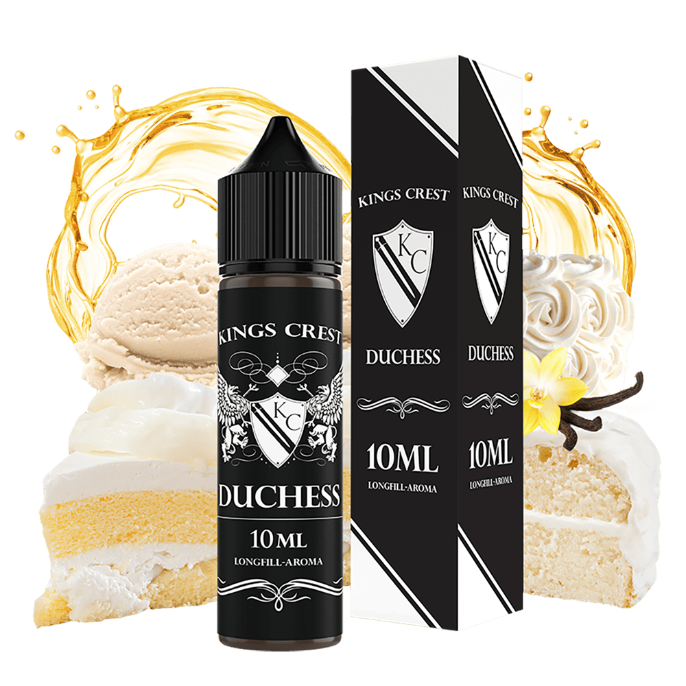 Kings Crest Longfill - Duchess - 10ml in 60ml Flasche Kings Crest Longfill - Duchess - 10ml in 60ml Flasche