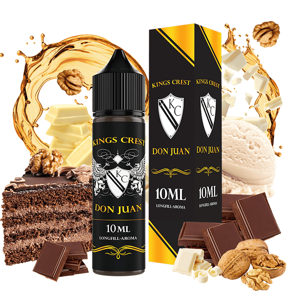 Kings Crest Longfill - Don Juan - 10ml in 60ml Flasche Kings Crest Longfill - Don Juan - 10ml in 60ml Flasche