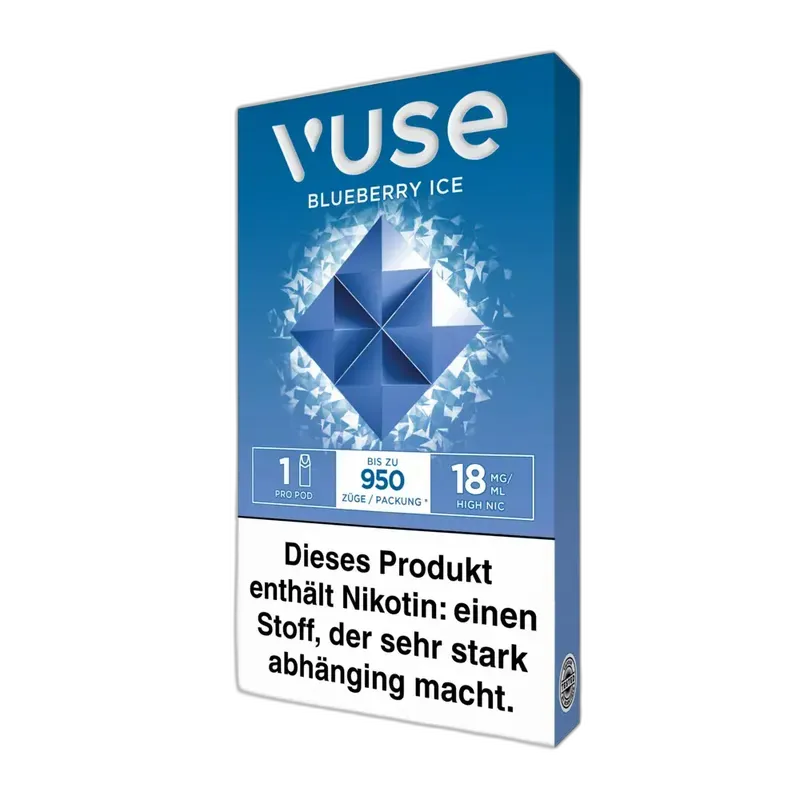 Vuse Pro Caps 1er Blueberry Ice Nic Salts 18mg