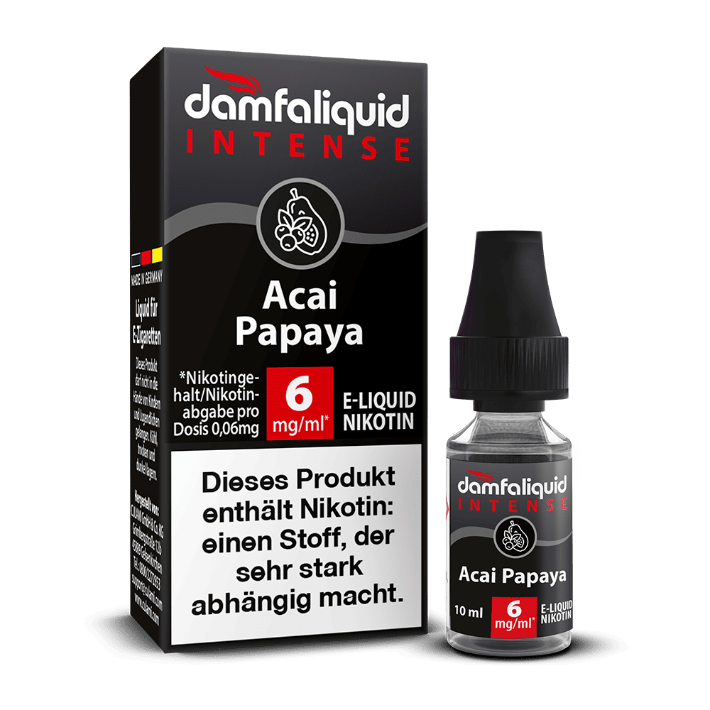 damfaliquid - Acai Papaya 6mg 10ml INTENSE