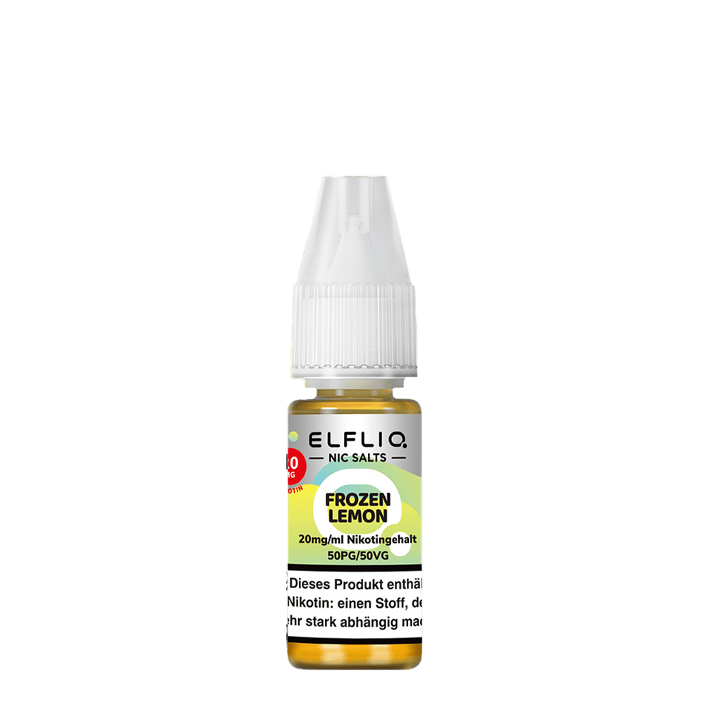 Elfliq by Elfbar Nikotinsalz - Frozen Lemon - Liquid 20mg 10ml