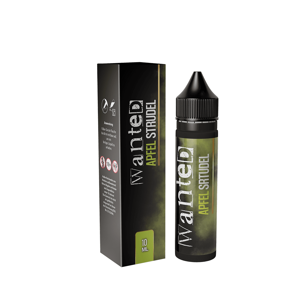 Wanted Aroma Longfill - Apfelstrudel - 10ml in 60ml Flasche