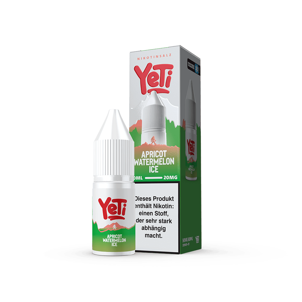 Yeti Summit Nikotinsalz - Apricot Watermelon Ice - Overdosed 10ml Liquid  20mg