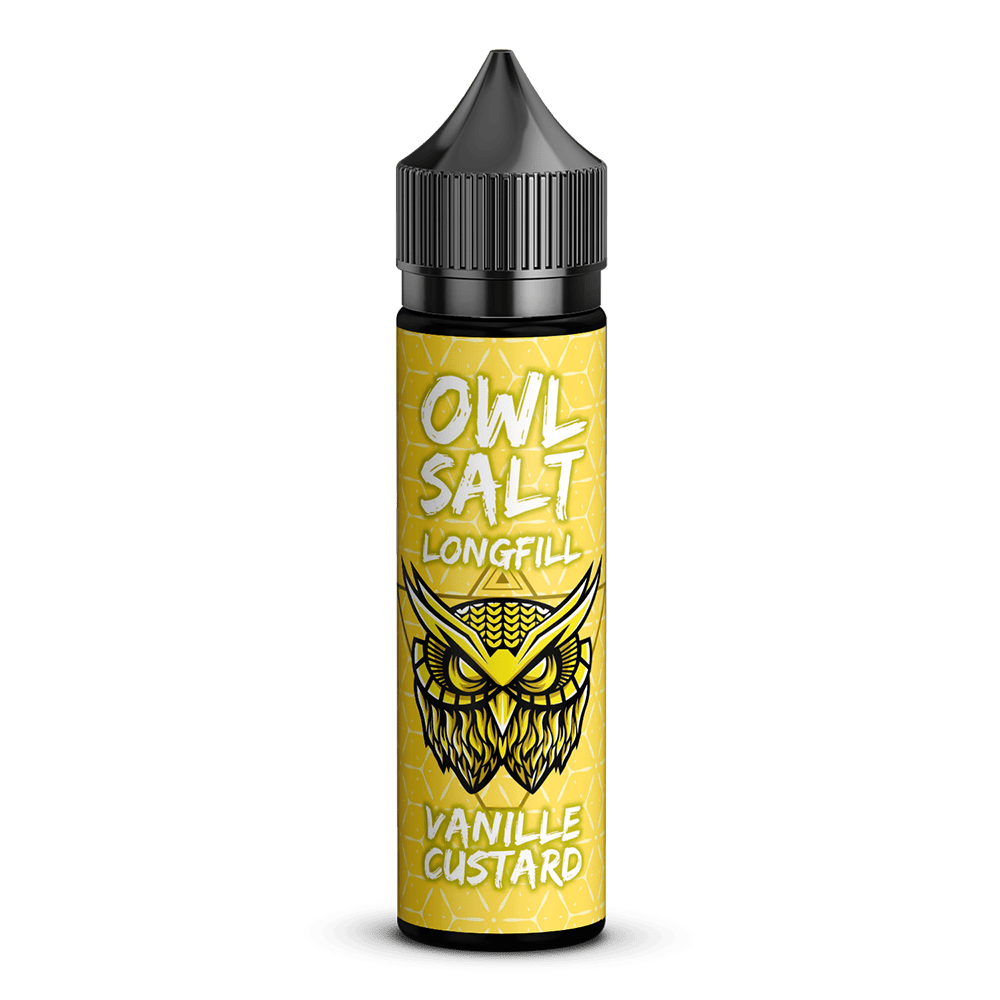 OWL Salt Aroma Longfill - Vanille Custard - 10ml in 60ml Flasche