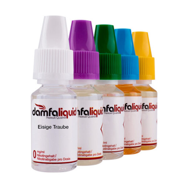 damfaliquid Eisige Traube 0mg 10ml