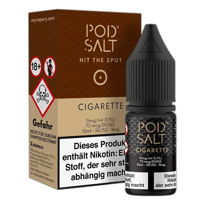 Pod Salt Core Nikotinsalz - Cigarette - 10ml Liquid 11mg