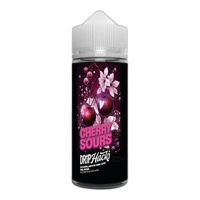 Drip Hacks Longfill - Cherry Sours - 10ml Aroma in 120ml Flasche