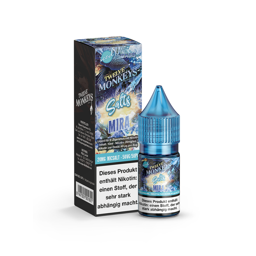 Twelve Monkeys Nikotinsalz - Mira - 10ml Liquid 20mg