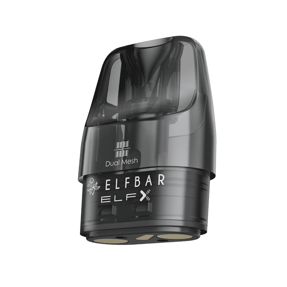 3x Elfbar ELFX V2.0 2ml Pod 0.8 Ohm (ELFX Mini)