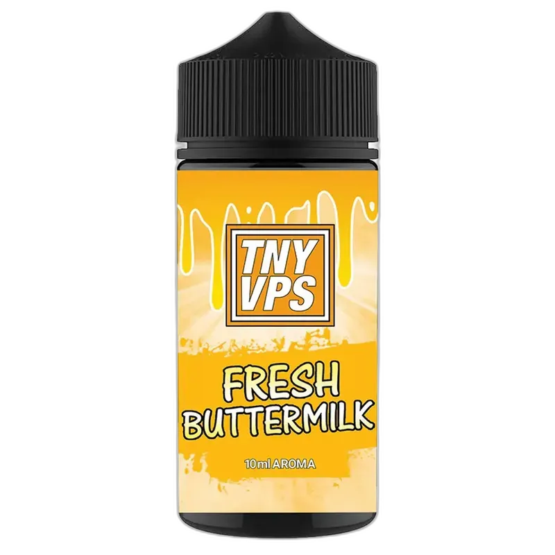 Tony Vapes Aroma Longfill - Fresh Buttermilk - 10ml in 100ml Flasche