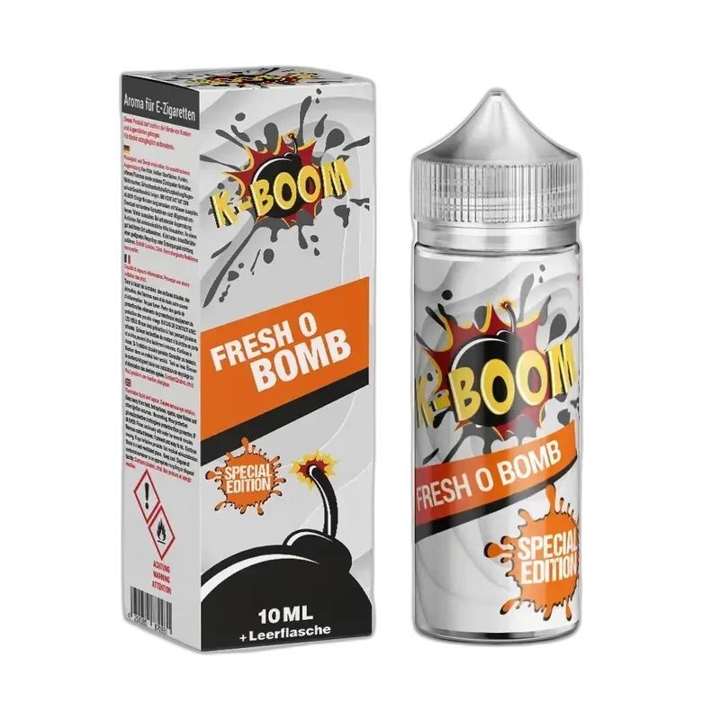 K-Boom Longfill - Fresh O Bomb - 10ml Aroma in 120ml Flasche
