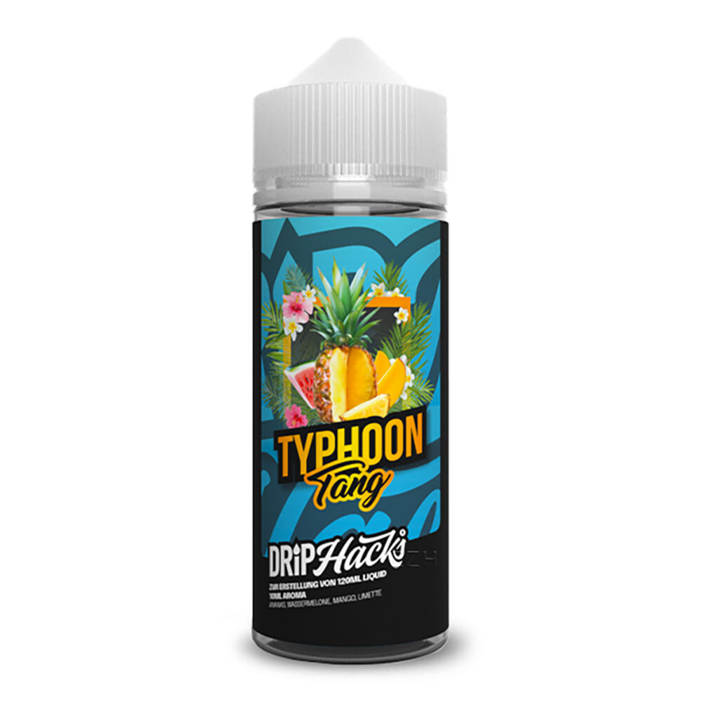 Drip Hacks Longfill - Typhoon Tang - 10ml Aroma in 120ml Flasche
