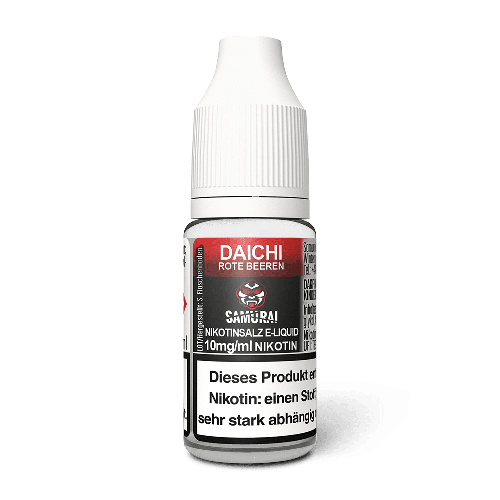 Samurai Nikotinsalz - Daichi Rote Beeren - Liquid 10mg 10ml