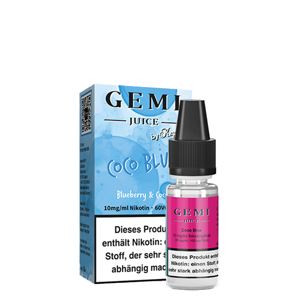 Gemi Juice Nikotinsalz - Coco Blue - 10mg Liquid 10ml