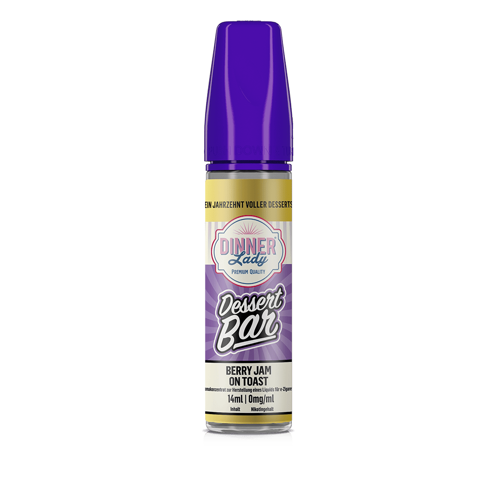 Dinner Lady Aroma Longfill - Berry Jam on Toast - 14ml in 60ml Flasche Dinner Lady Aroma Longfill - Berry Jam on Toast - 14ml in 60ml Flasche
