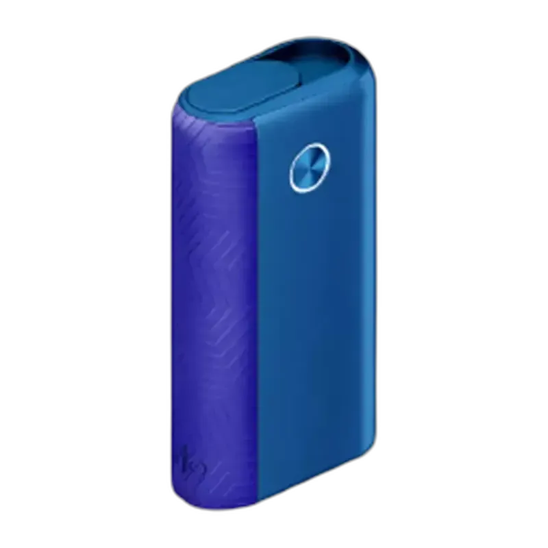 glo hyper+ UNIQ Device Kit Hexagonal Blue (ehem. glo Hyper+ Energetic Blue)