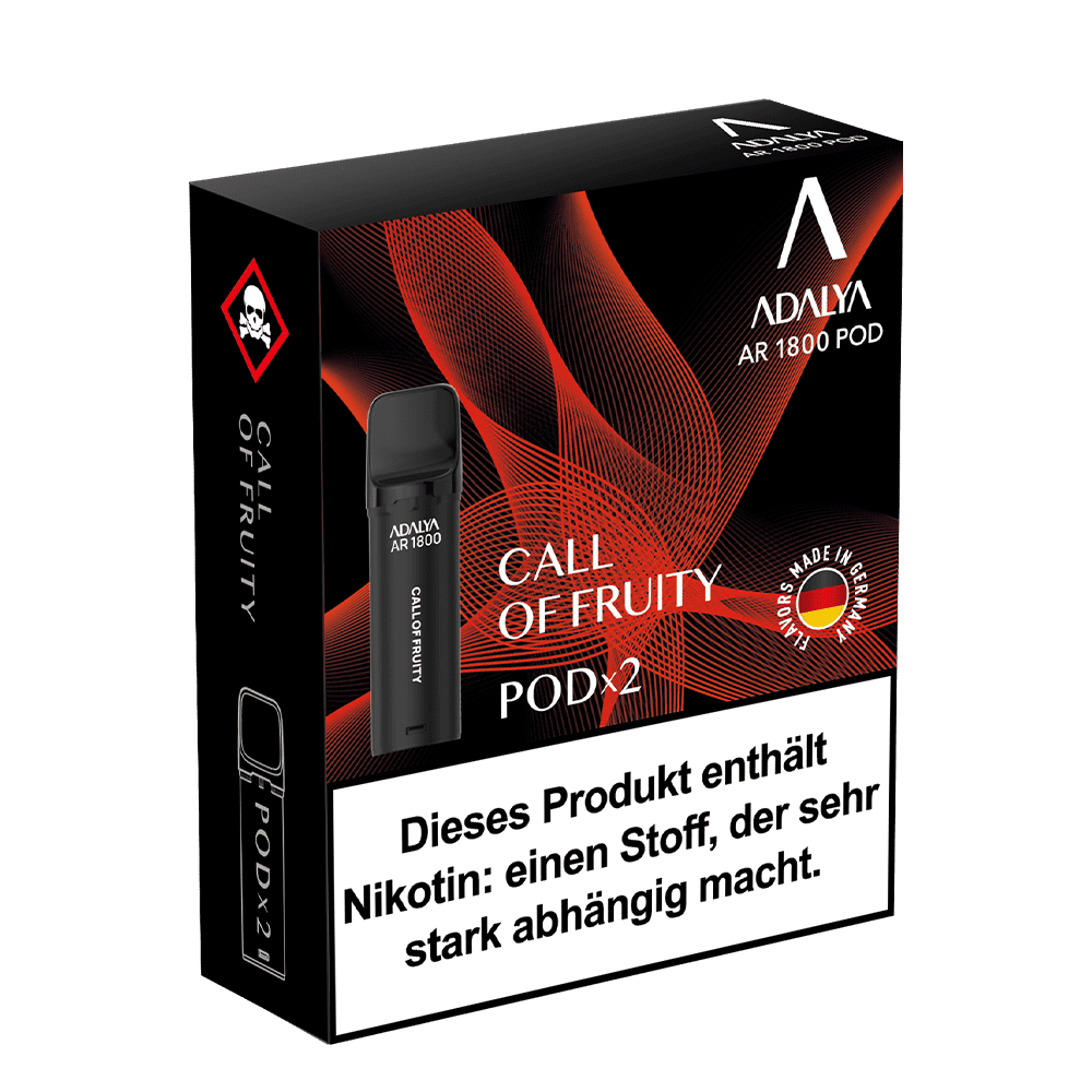 2x Adalya AR1800 - Call of Fruity - 20mg Nikotinsalz 2ml