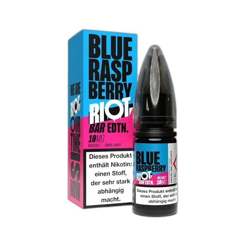 Riot Squad Nikotinsalz - Blue Raspberry - Liquid 10mg 10ml