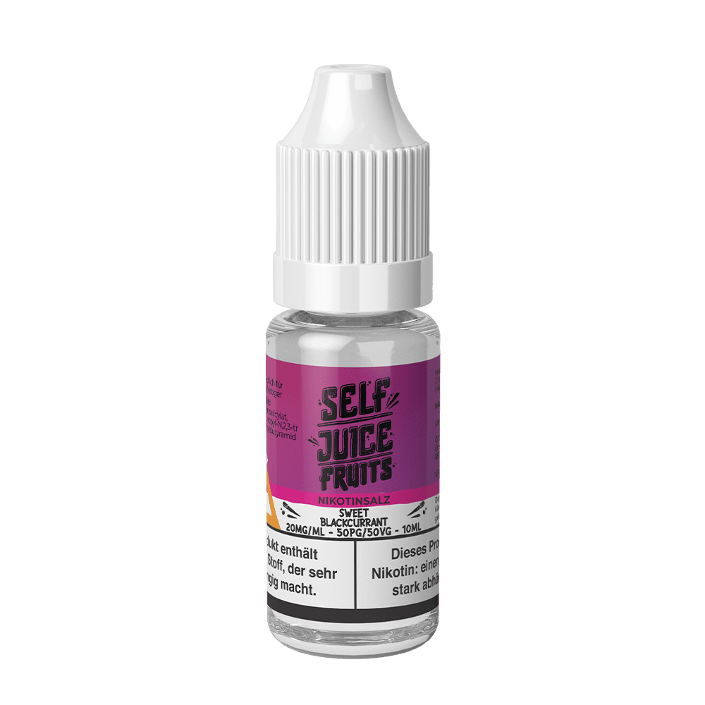Self Juice Nikotinsalz - Sweet Blackcurrant - 10ml Liquid 20mg