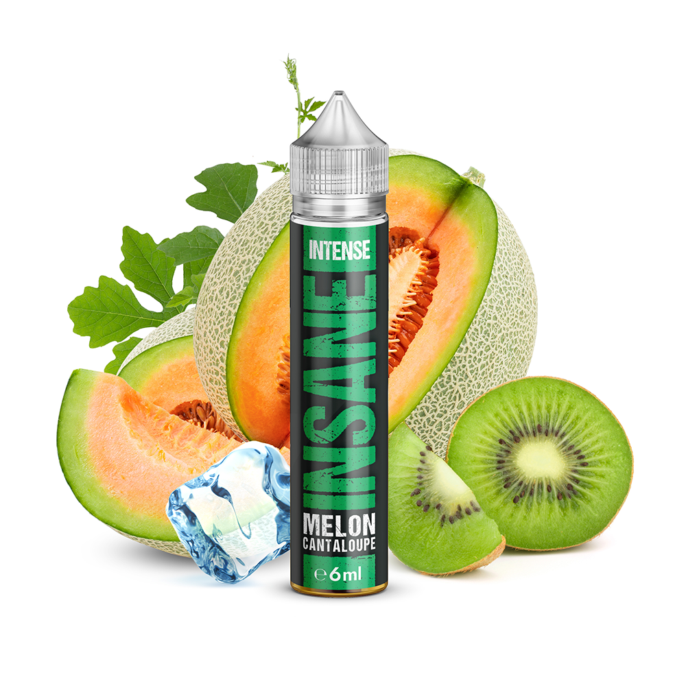 Insane Longfill - Melon Cantaloupe - 10ml Aroma in 75ml Flasche