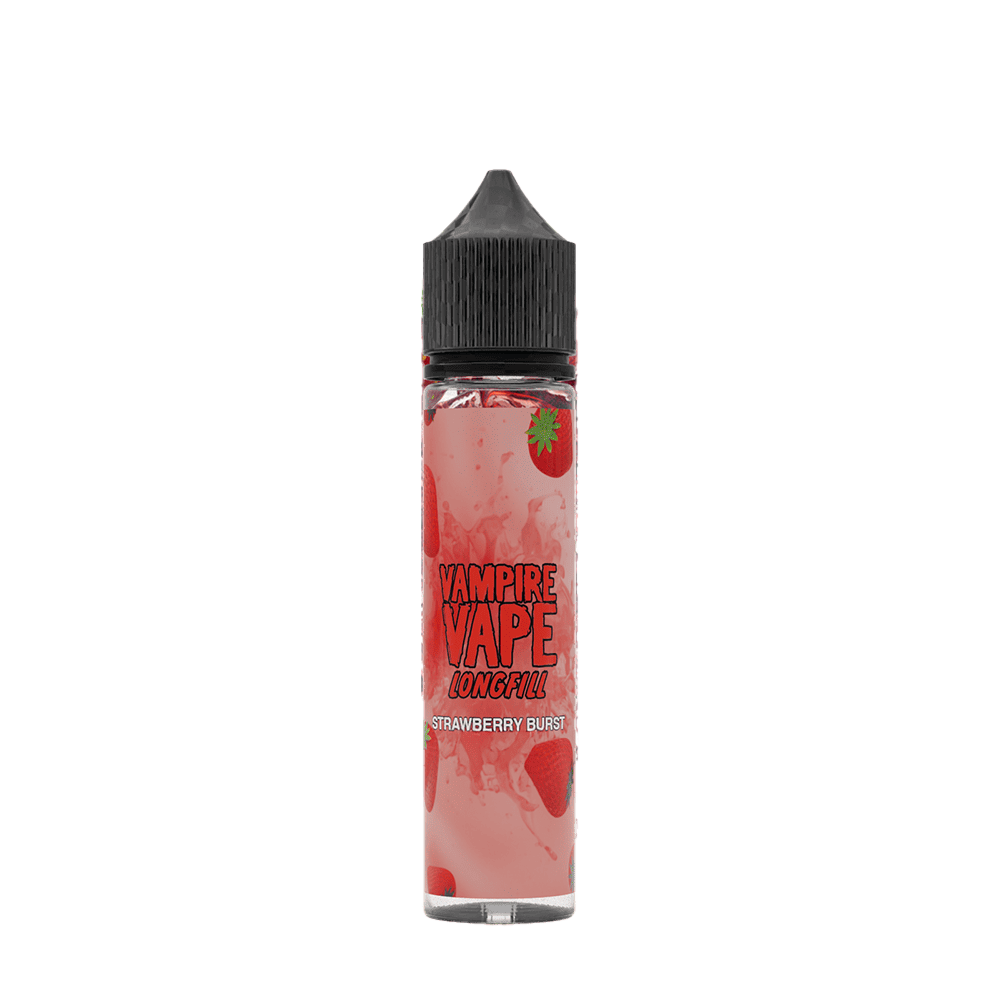 Vampire Vape Longfill - Strawberry Burst - 10ml Aroma in 60ml Flasche