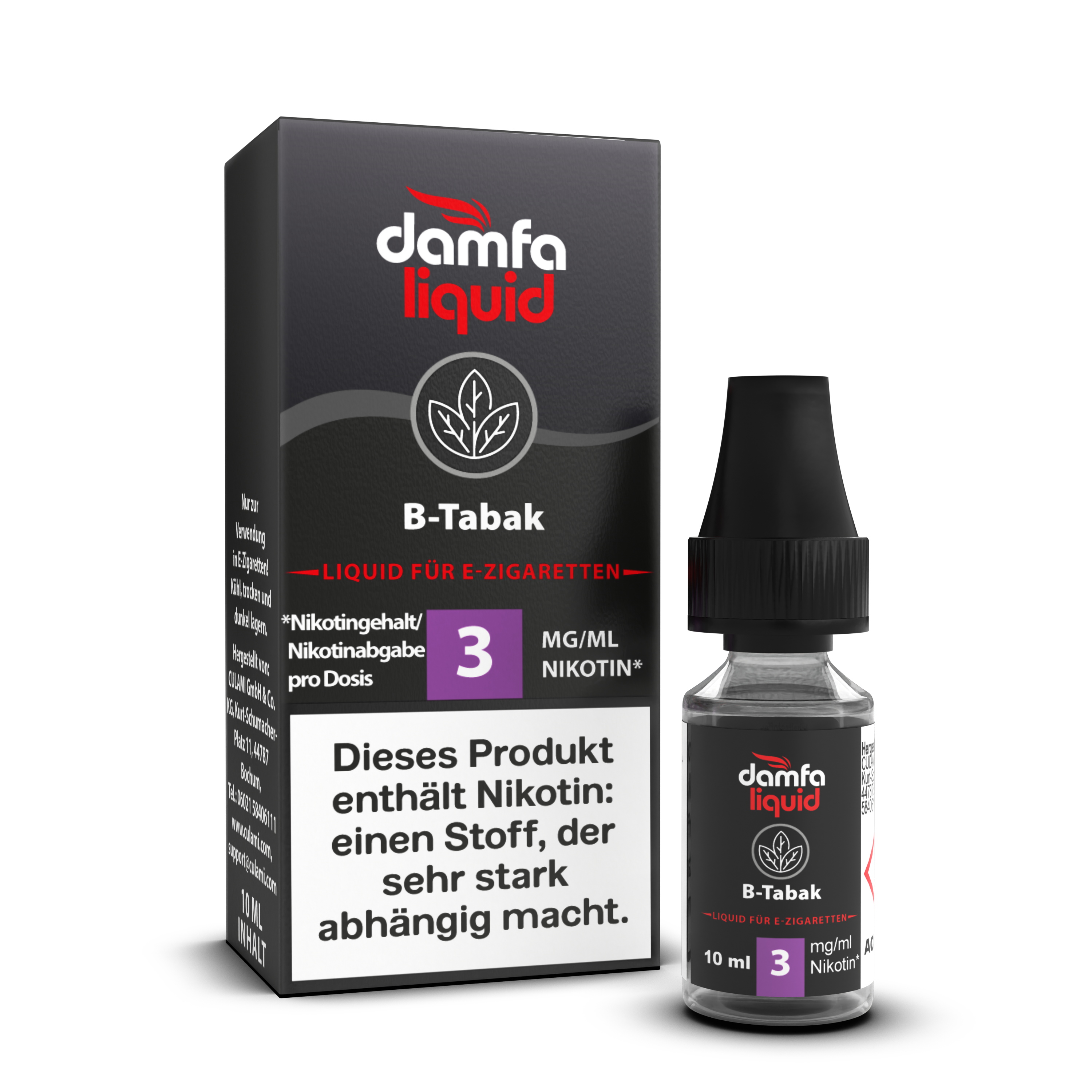 damfaliquid B-Tabak V2 3mg 10ml