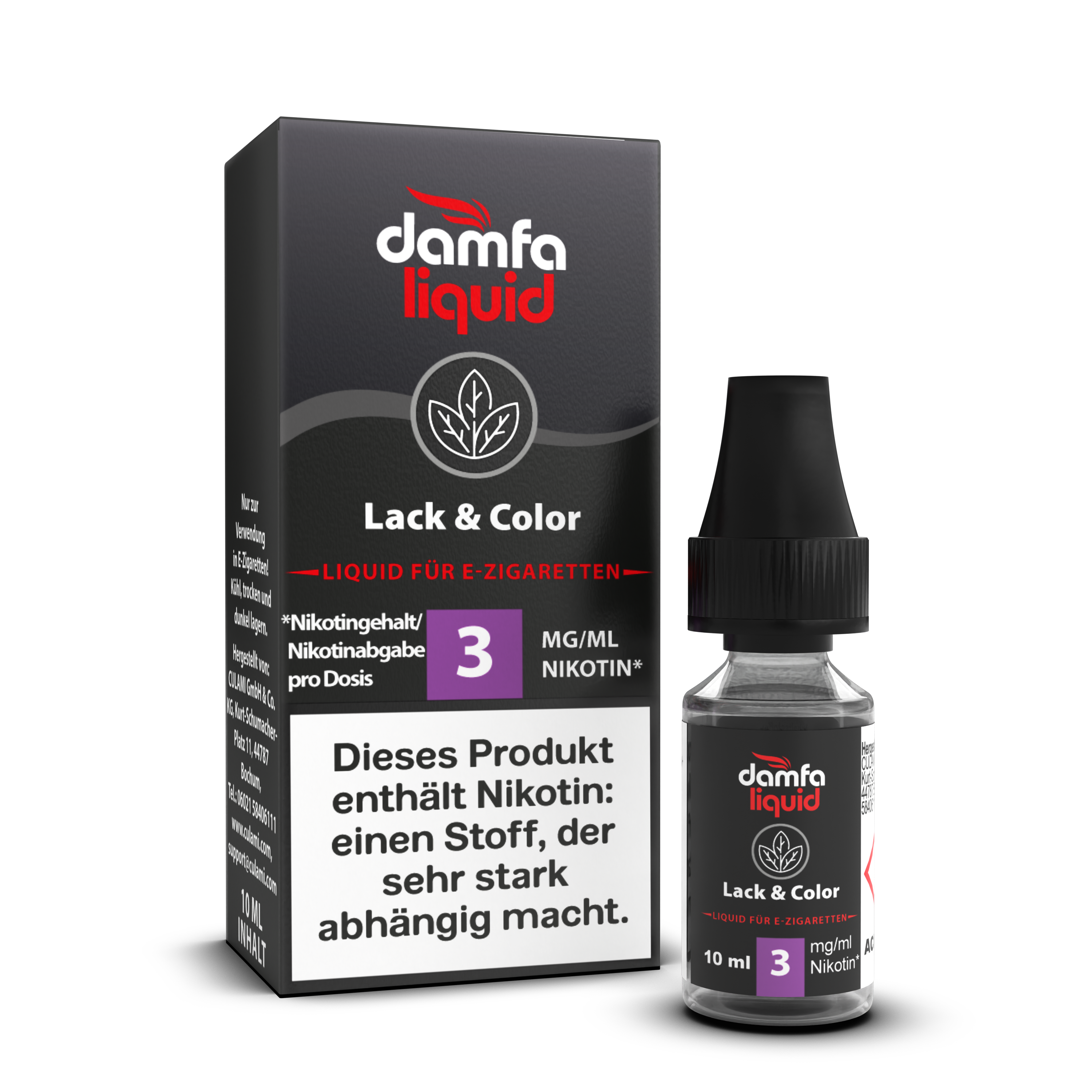 damfaliquid Lack & Color V2 3mg 10ml